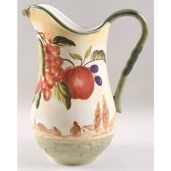 CERTIFIED INTERNATIONAL by PAMELA GLADDING 96oz Pitcher - Picture 1 of 6